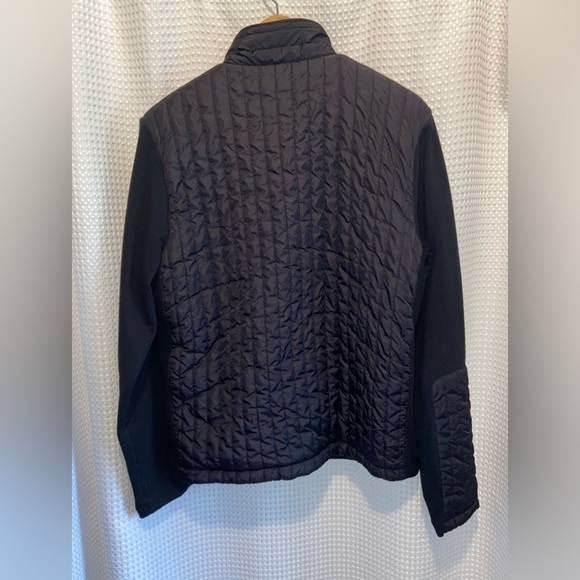 Men’s MICHAEL KORS black quilted mid season Jacket‎ size Large - Picture 12 of 13